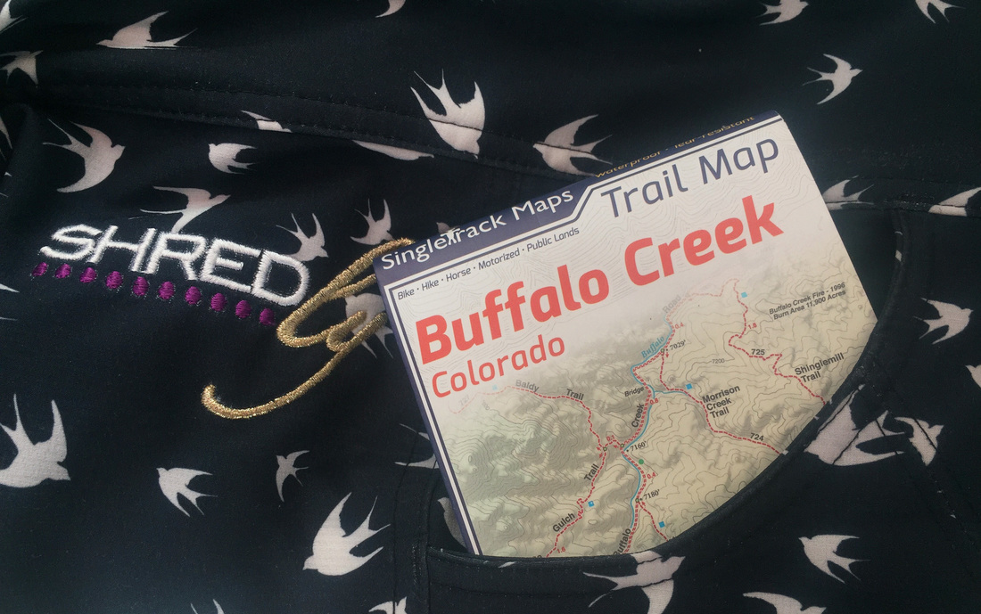 Buffalo Creek Map Pocket Size
