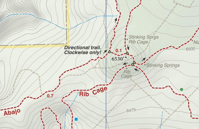 Singletrack Maps 18 Road Trail Map