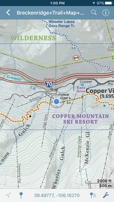 Summit County Trail Map App